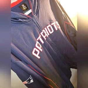 REEBOK New England Patriots Mens Zip-up Hoodie | Size 2XL | Great shape! Heavy👍
